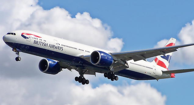 British Airways Boeing 777-300ER. (Mark Harkin)